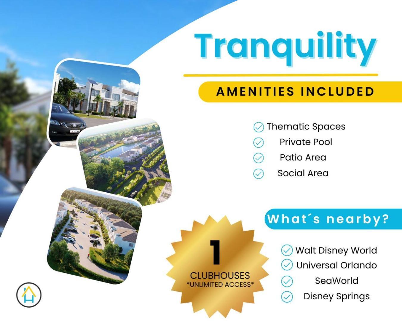Trendy Thematic 3Br Townhouse With Private Pool Villa Orlando Bagian luar foto
